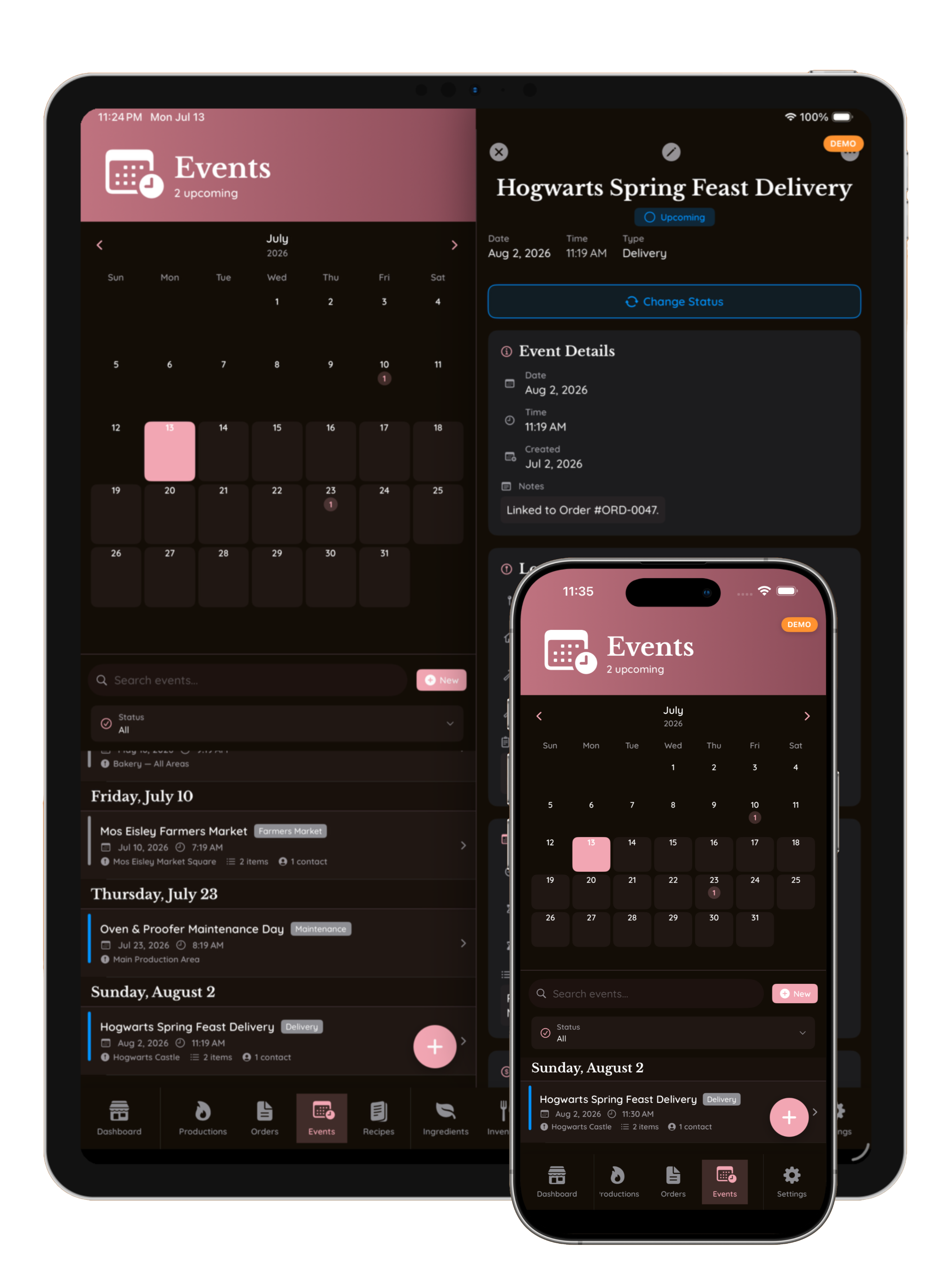 Home Features Management