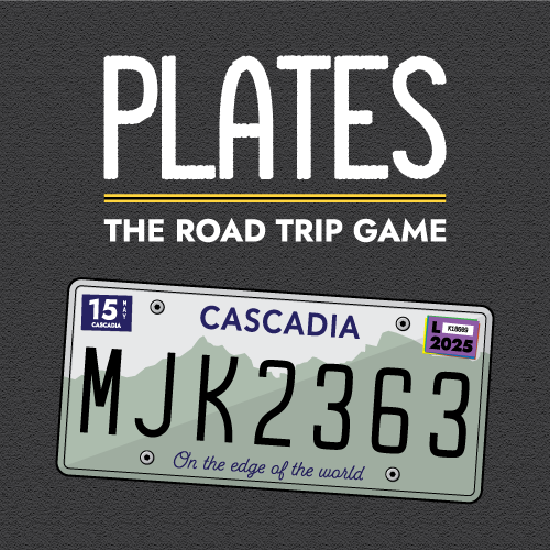 Plates: The Road Trip Game Logo